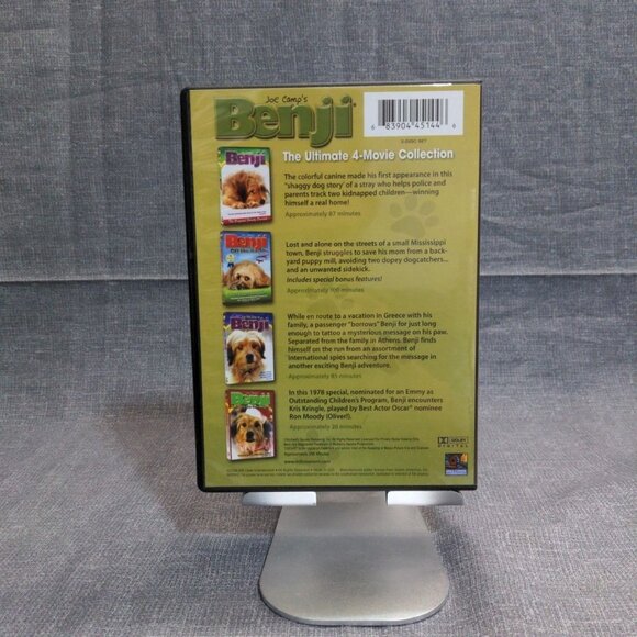 Benji - The Ultimate 4-Movie Collection (DVD, 2008) - Like New! - Picture 2 of 3